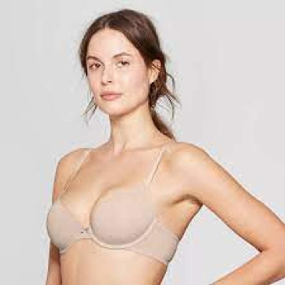 Auden 36D the everyday bra t shirt push up lined with underwire conversion back
